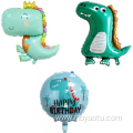 Decoration Dino Theme Helium large Number Balloon Bouquet